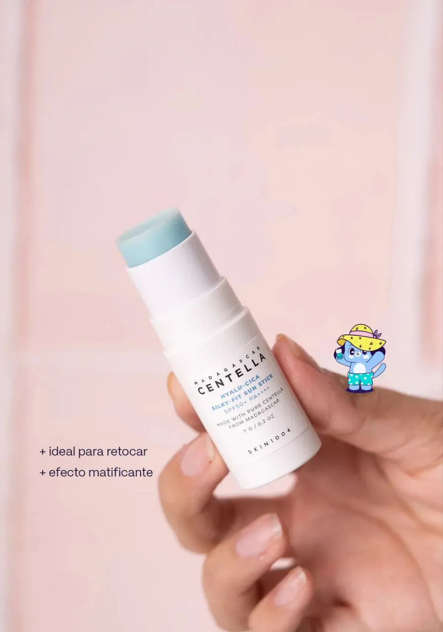 ضدآفتاب استیکی سیلکی فیت SKIN1004 - تصویر 3