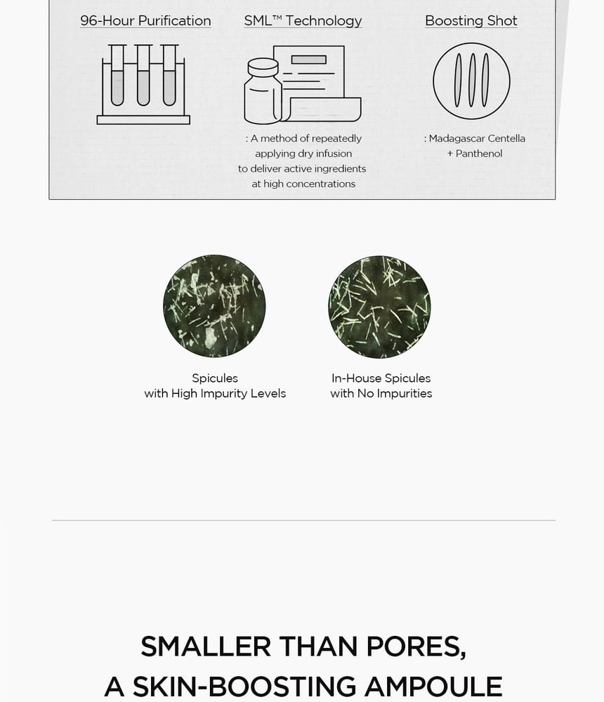 آمپول شات آبرسان وحجم دهنده ماتریکسیل سنتلا SKIN1004 - Image 6