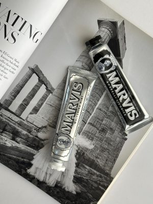 خمیر دندان مارویس طعم شیرین‌بیان و نعناع